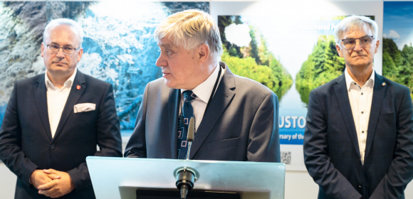Krzysztof Jurgiel otwiera wystawę „Kanał Augustowski - nieodkryty polski raj”