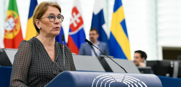 Beata Mazurek na temat blokowania geograficznego na jednolitym rynku cyfrowym